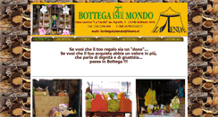 Desktop Screenshot of bottegalatenda.it